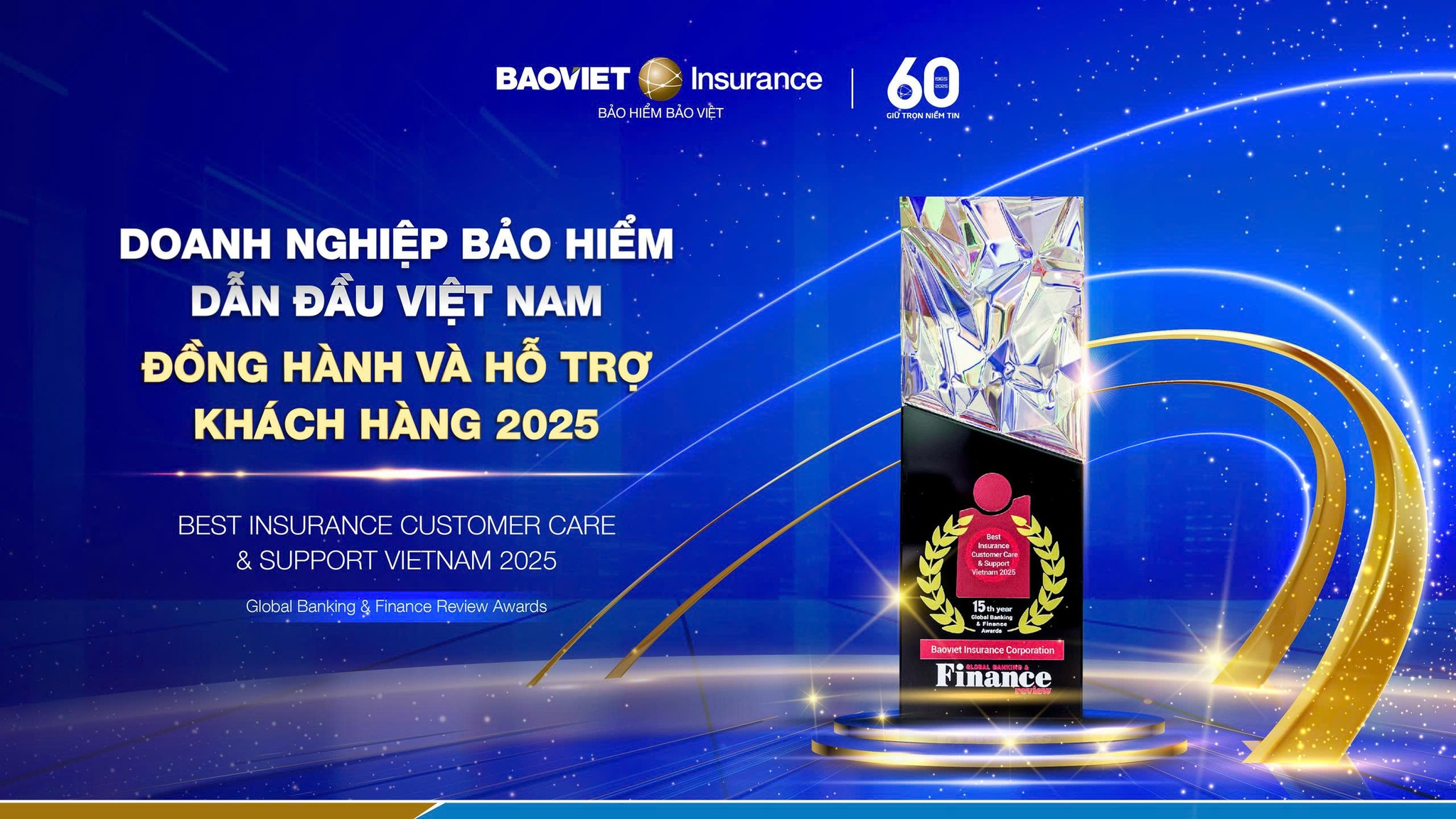 Bảo hiểm Bảo Việt là doanh nghiệp bảo hiểm dẫn đầu Việt Nam về đồng hành và hỗ trợ khách hàng trong năm 2025